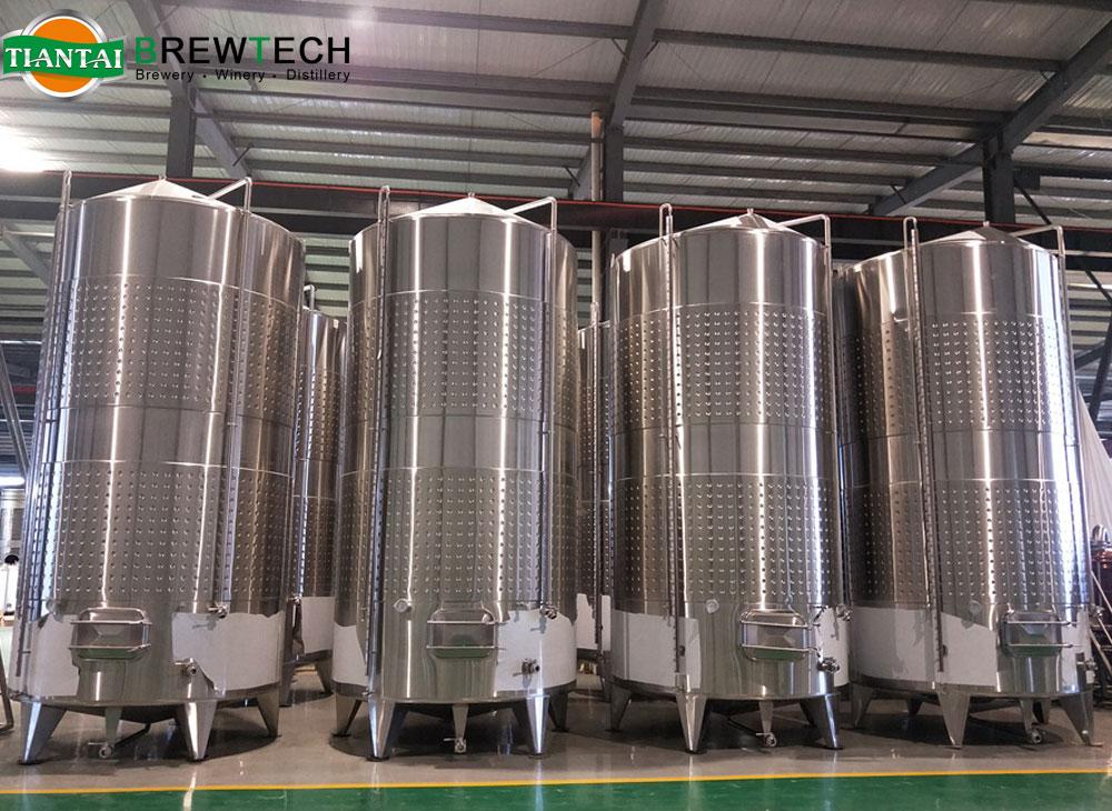 <b>TIANTAI 5000L Wine fermenter stainless steel fermentation tanks</b>